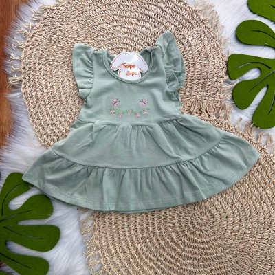 Vestido Borboletinhas - Verde